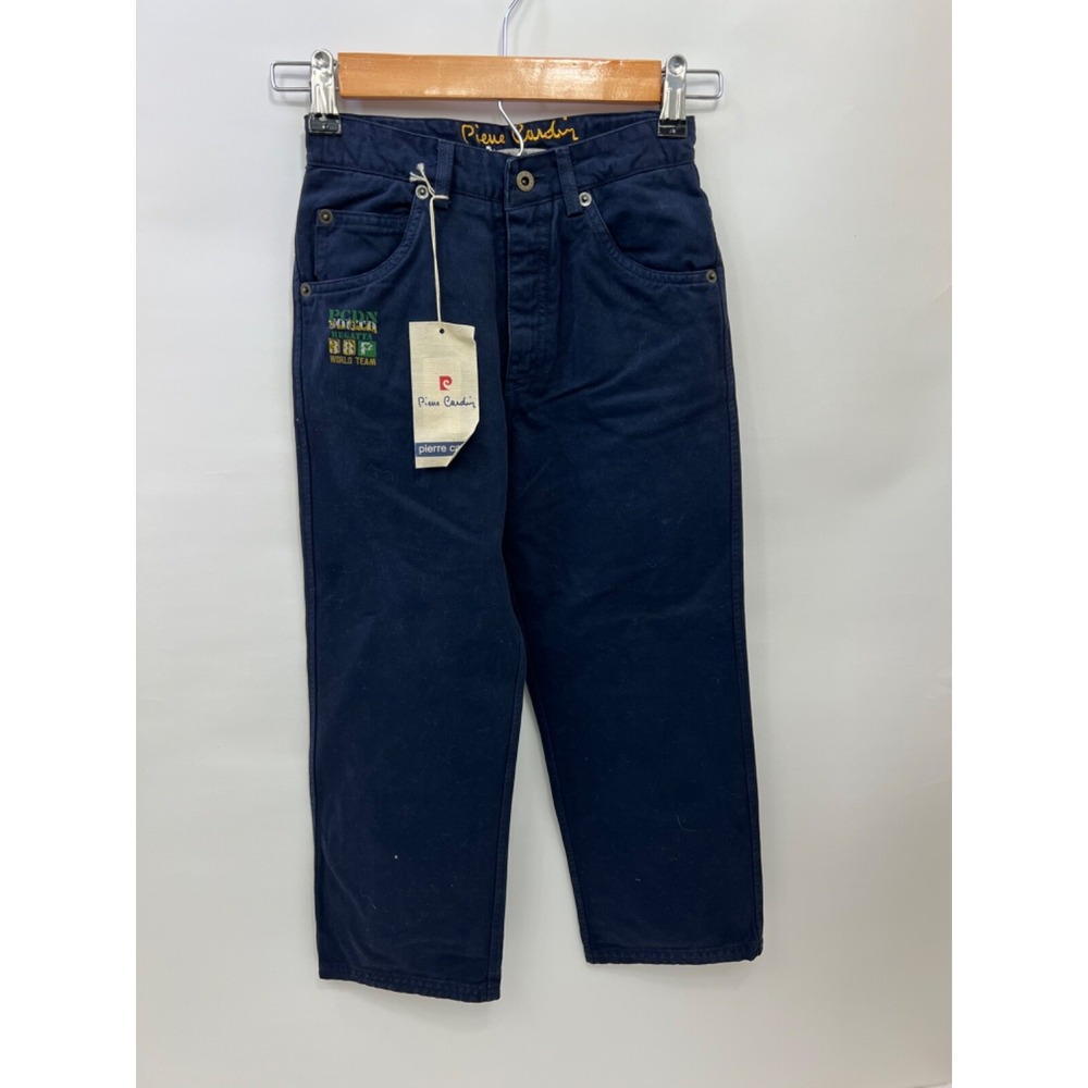 Pierre Cardin Pants Navy Regatta World Team Kids‎ size 6 Anni 6 NWT!